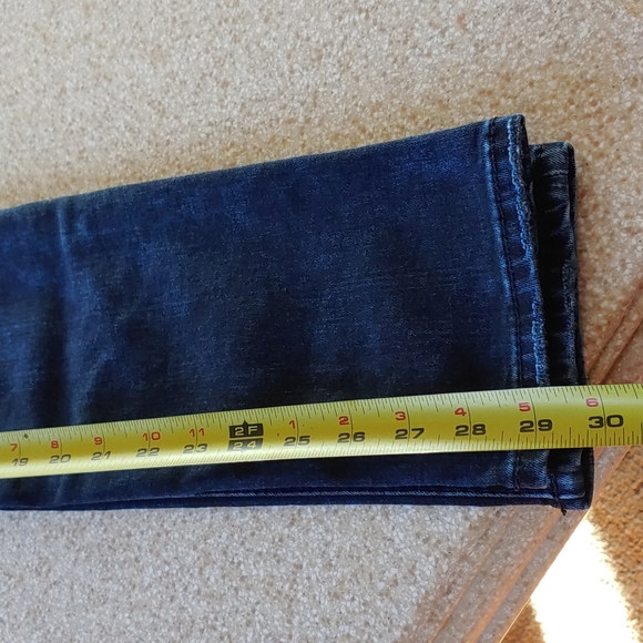 Silver Tuesday Fluid Denim Mid Skinny Deconstructed Jeans Size 26 - Picture 10 of 13